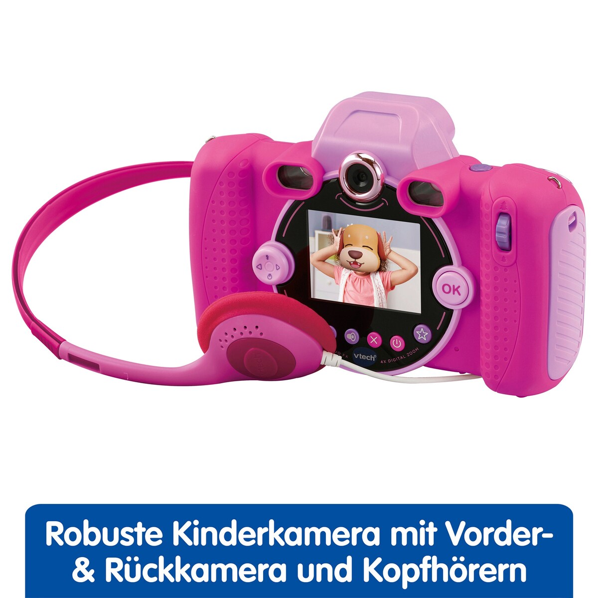 Barnekamera KidiZoom Duo FX med dobbeltlinse 2 MP/5 MP - Vtech