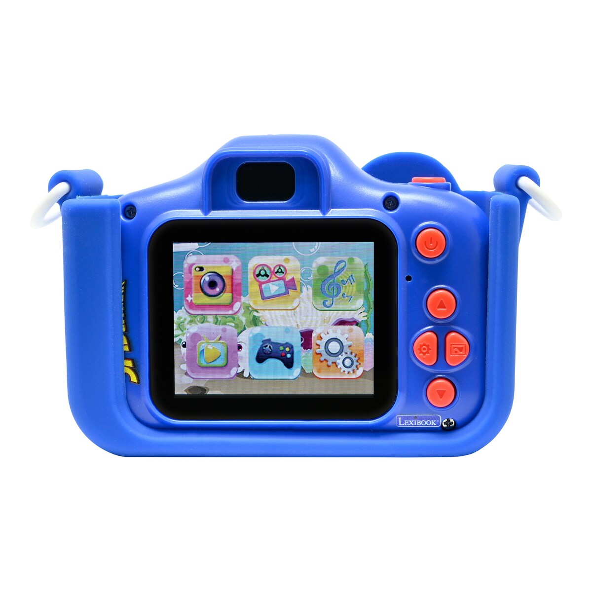 Barnekamera Spider-Man med 8 GB SD-kort bakside