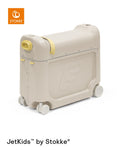 Barnekoffert med seng BedBox V4 Mooglow White forfra