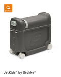 Barnekoffert med seng BedBox V4 Midnight Grey front