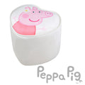 Barnekrakk i hjerteform Peppa Pig forfra