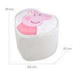 Barnekrakk i hjerteform Peppa Pig i bruk av barn