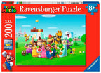 Barnepuslespill Super Mario eventyr 200 XXL-brikker forfra