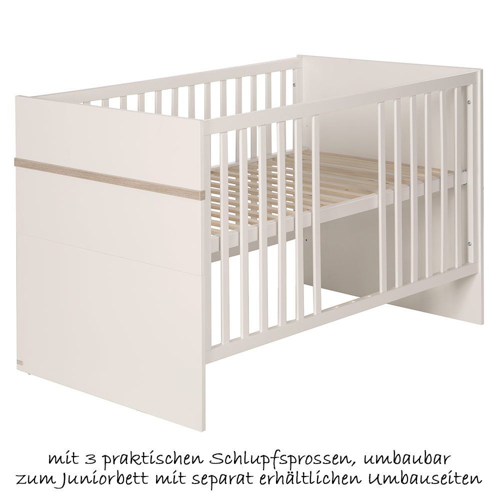 Barneromsett Moritz Baby montert i barnerom