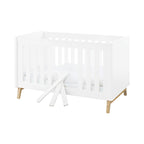 Barneromsmobler 3 deler Riva bred MDF hvit og ask bakside