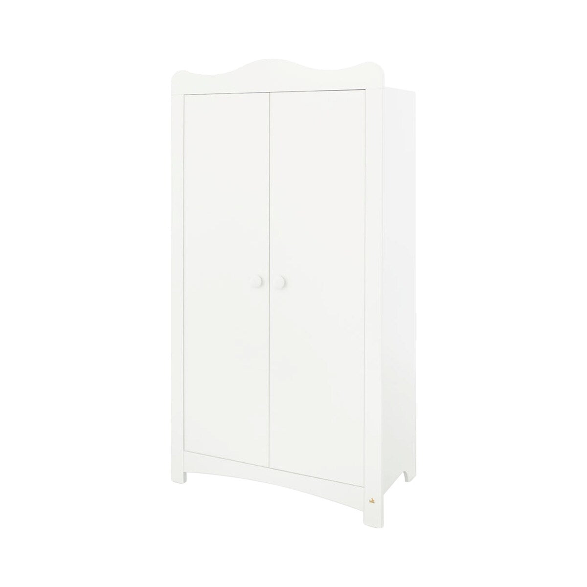 Barneromsmobler Florentina garderobe med hyller og klesstang