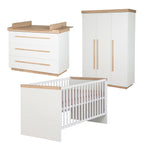 Barneromssett Lumo 3 deler med babyseng 70x140 cm bakside