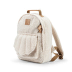 Barneryggsekk BackPack MIDI White Boucle forfra
