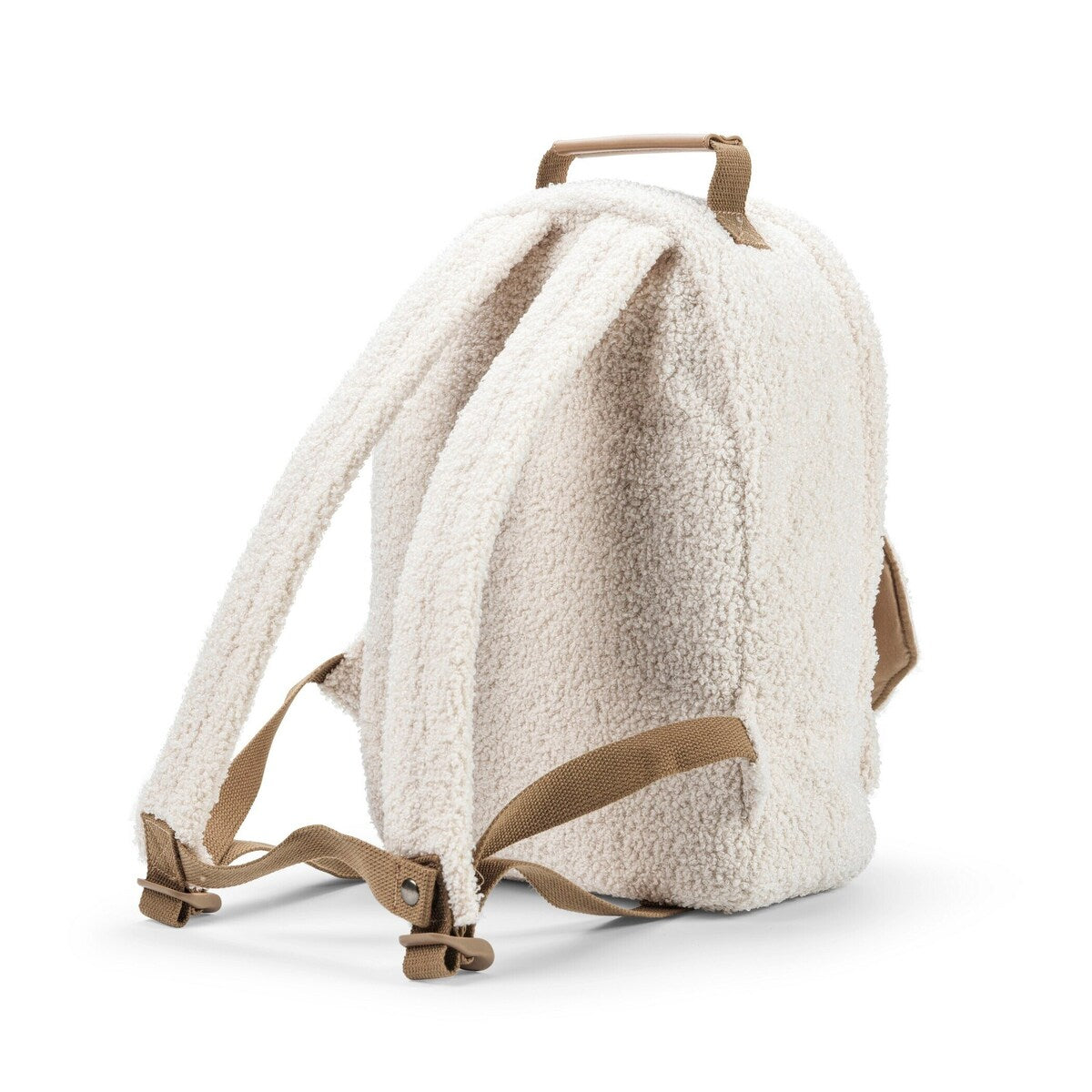 Bakside av Barneryggsekk BackPack MIDI White Boucle