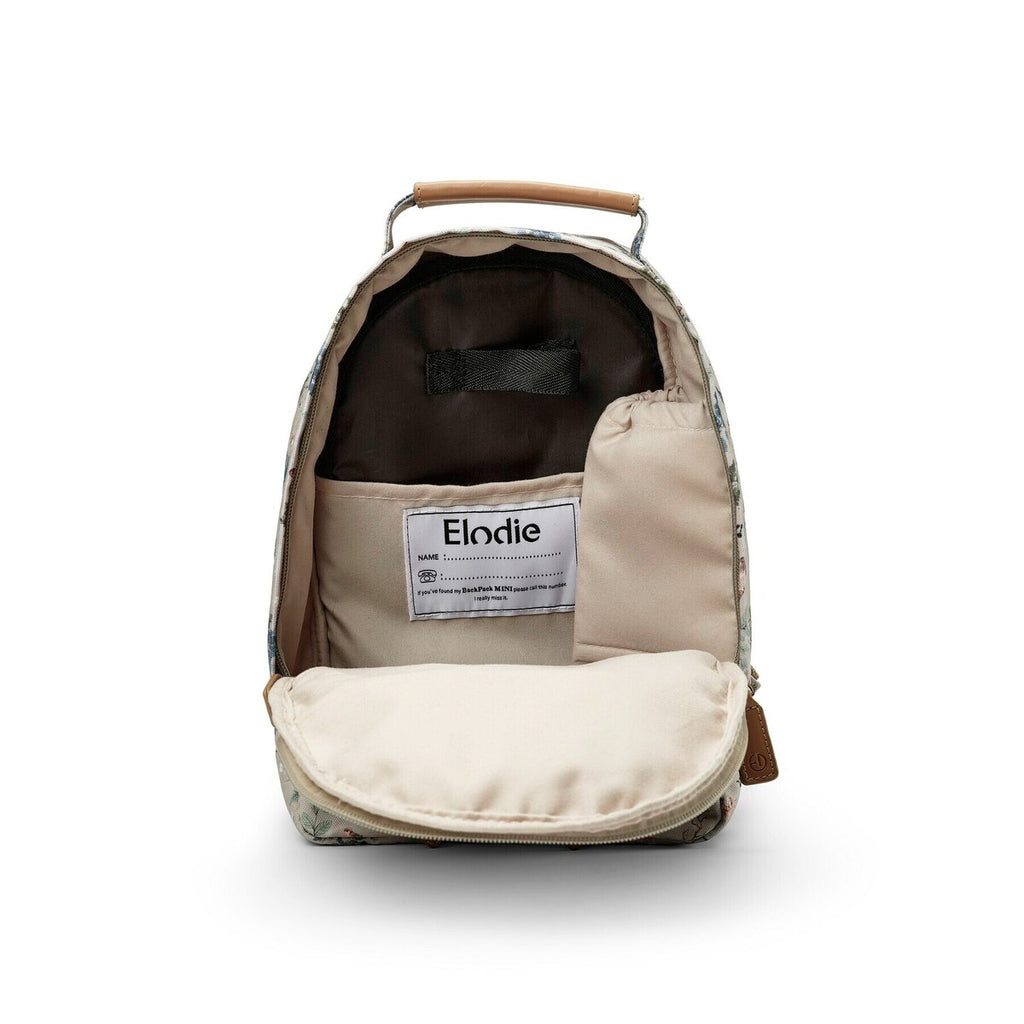 Barneryggsekk BackPack MINI Fairytale Forest detalj av magnetlås