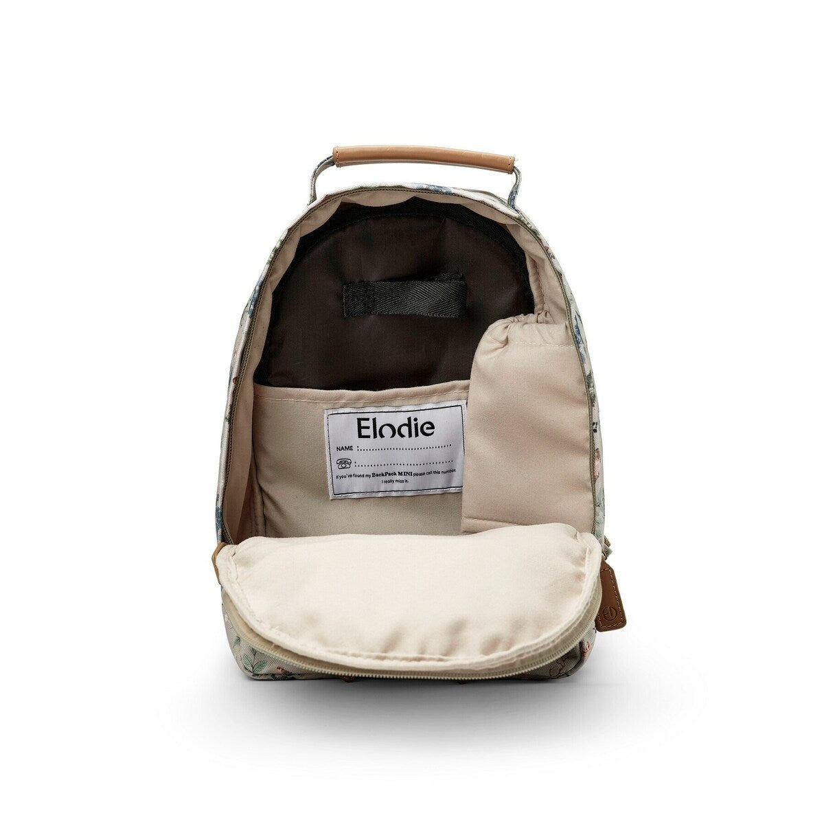 Barneryggsekk BackPack MINI Fairytale Forest detalj av magnetlås