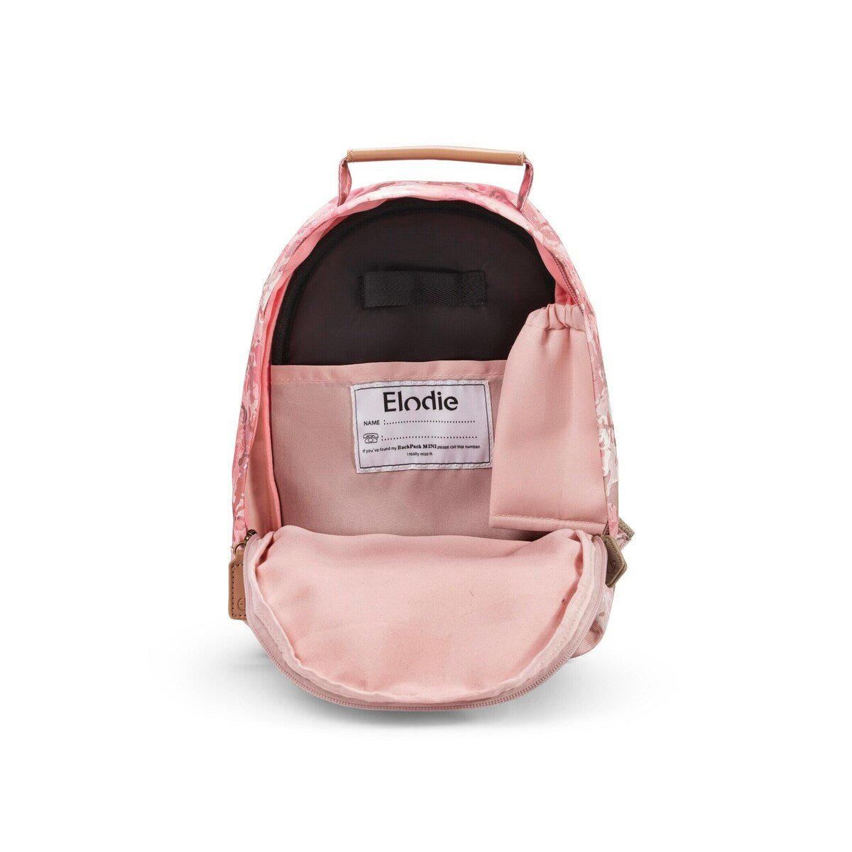 Detalj av magnetisk bryststropp på Barneryggsekk Backpack MINI River Rose