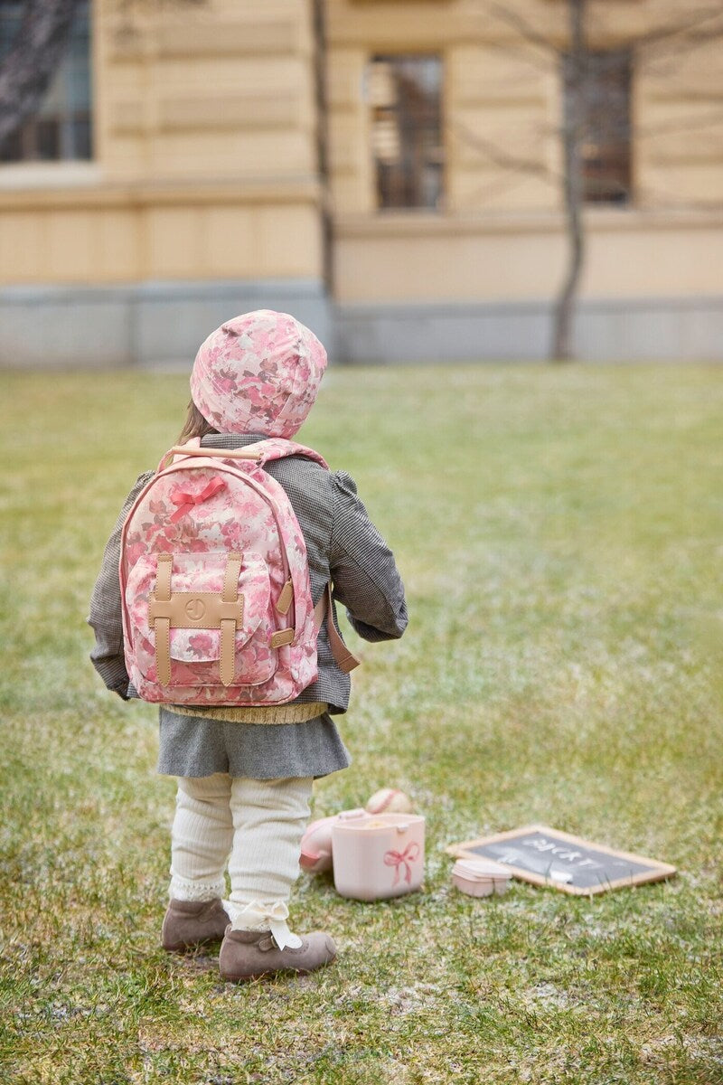 Barneryggsekk Backpack MINI River Rose med justerbare stropper