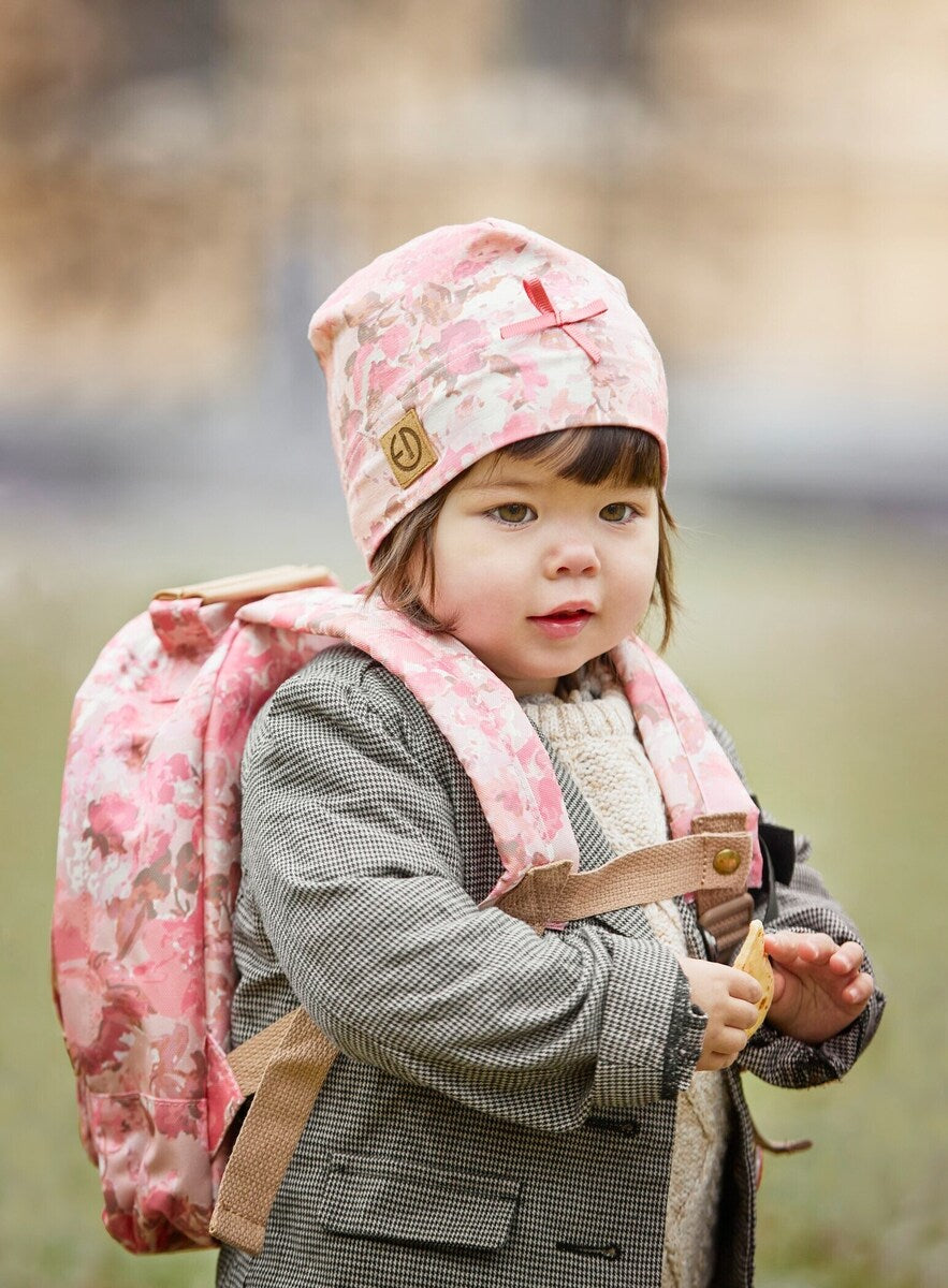 Nærbilde av sittepute inkludert i Barneryggsekk Backpack MINI River Rose