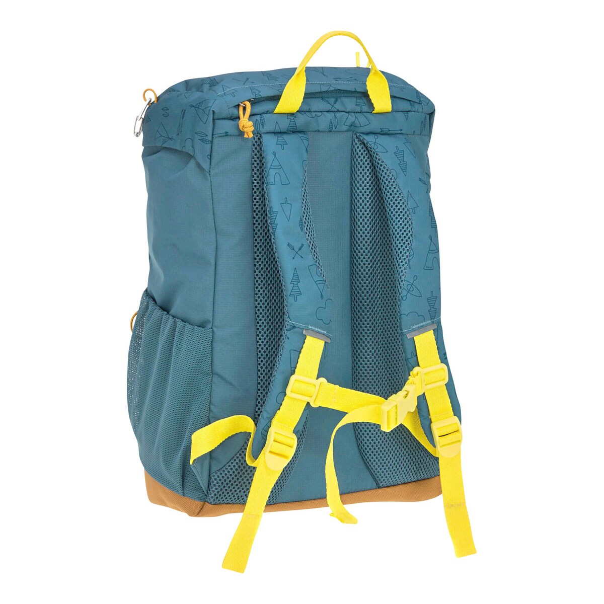 Bakside av Barneryggsekk Big Outdoor Backpack Adventure med polstrede stropper