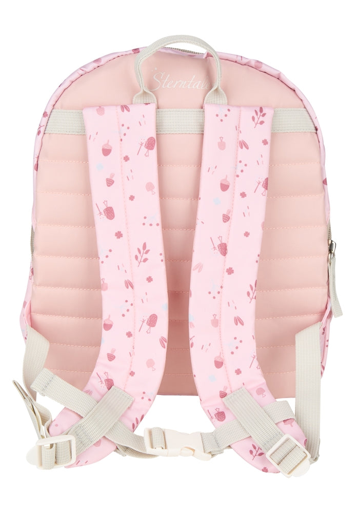 Barneryggsekk Hanni polyester 25x21x10 cm bakside