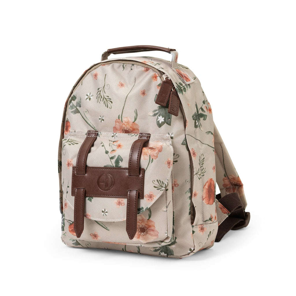 Barneryggsekk MINI Meadow Blossom 7 l polyester 28 cm forfra