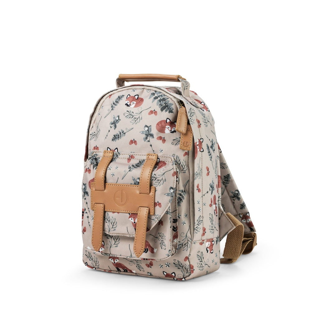 Barneryggsekk MINI Nordic Woodland 7 l polyester 28 cm forfra