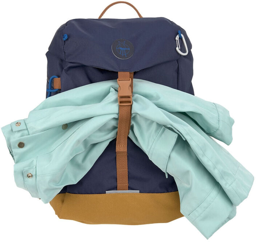 Barneryggsekk outdoor 14 l resirkulert polyester fra 3 år - Lässig detalj av stropper