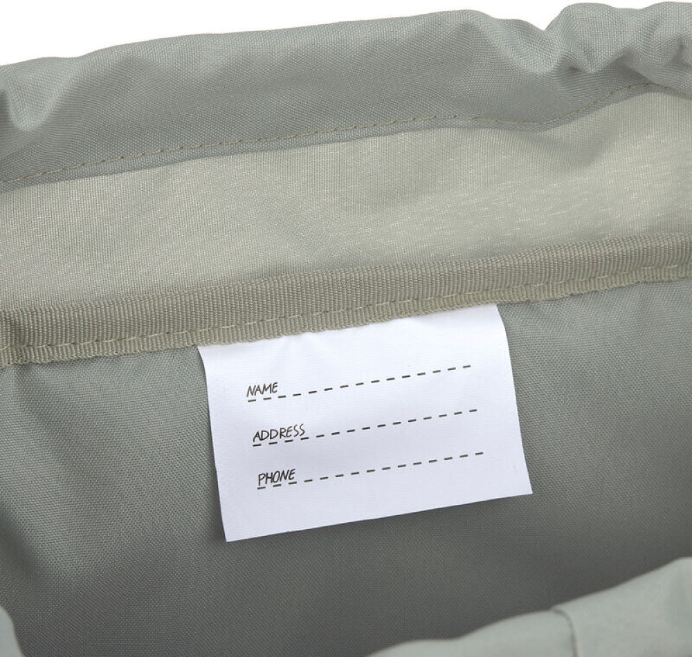 Barneryggsekk outdoor 14 l resirkulert polyester fra 3 år - Lässig nærbilde av regntrekk