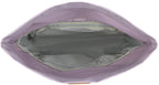 Barneryggsekk rolltop 9-11 l lilac resirkulert polyester med åpnet rolltop