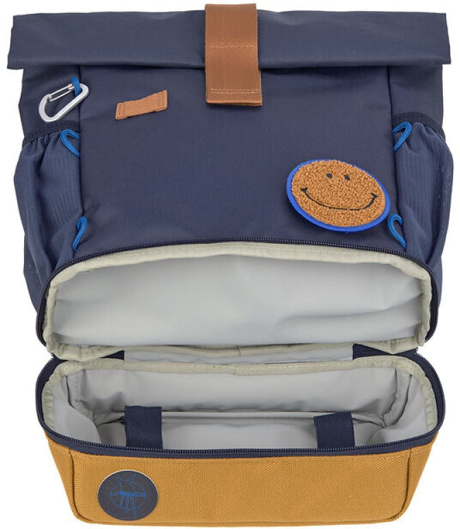 Montert Barneryggsekk rolltop 9-11 l resirkulert polyester fra 3 år Lässig på rygg