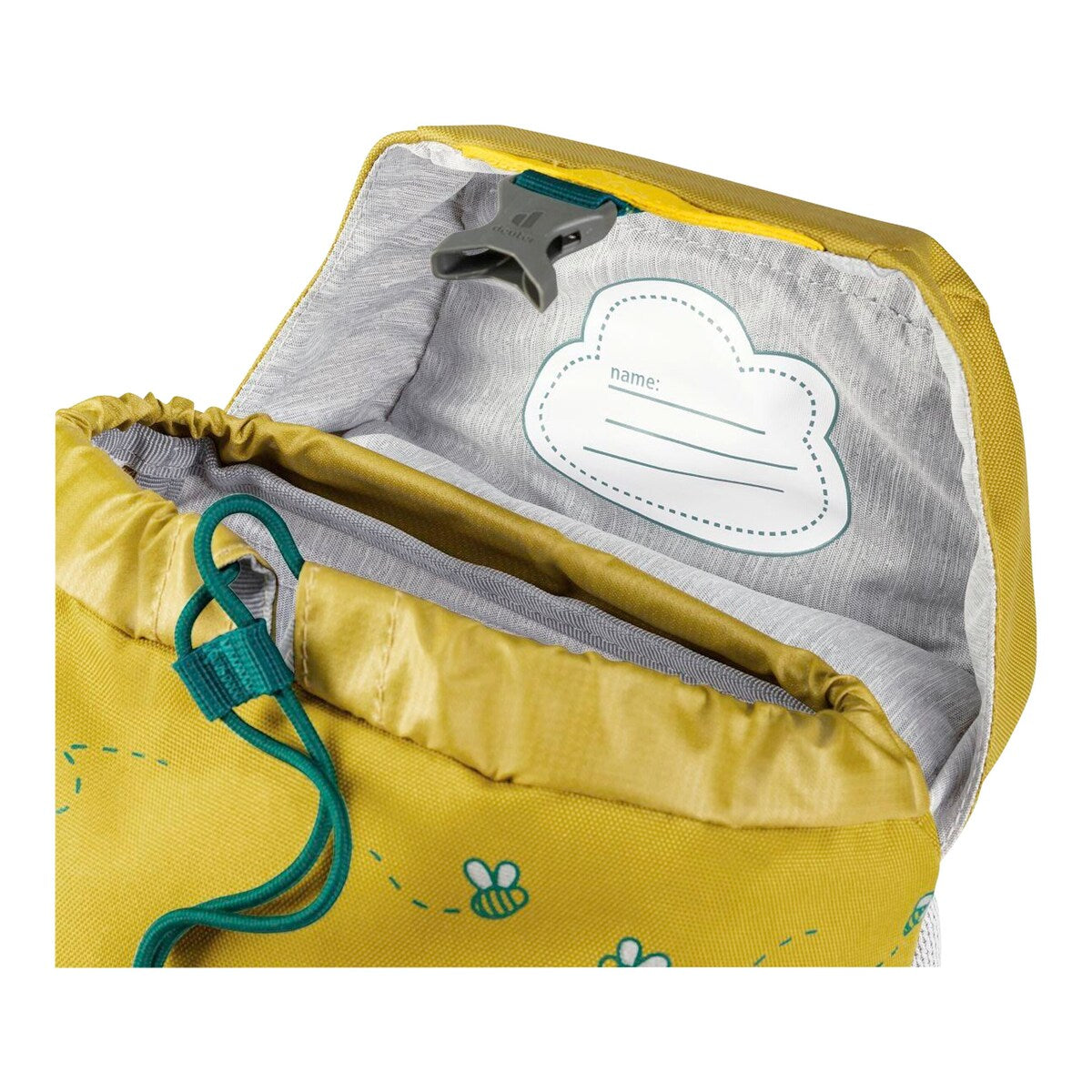 S-formet polstret skulderstropp på Barneryggsekk Schmusebär 8 l 33x21x15 cm