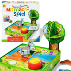 Barnesangspill med bevegelse 2-6 spillere montert spillbrett