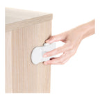 Barnesikring for skap og skuffer 3-pack klebemontert bakside