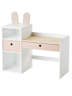 Barneskrivebord HASE for førskolebarn MDF 96x88 cm detalj av skuff