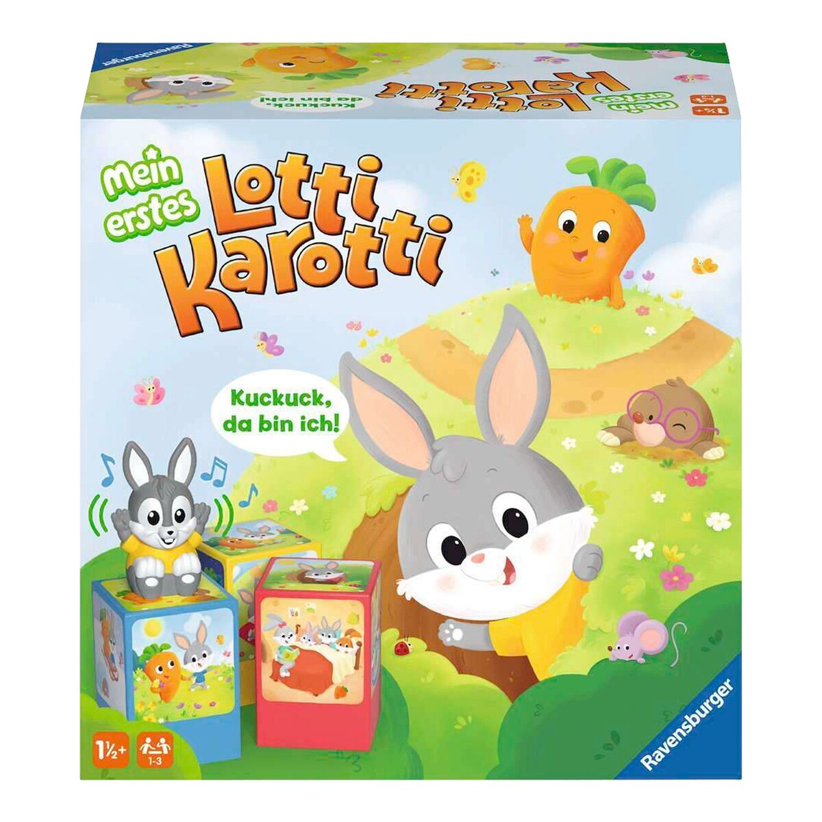 Barnespill Mein erstes Lotti Karotti forfra med kaninfigur