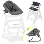 Barnestol 4-delt sett Alpha Plus Newborn med vippestol forfra