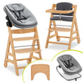 Barnestol Alpha Move Newborn sett 5 deler forfra