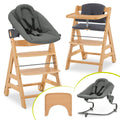 Barnestol Alpha Move sett 5 deler med babyvippe forfra
