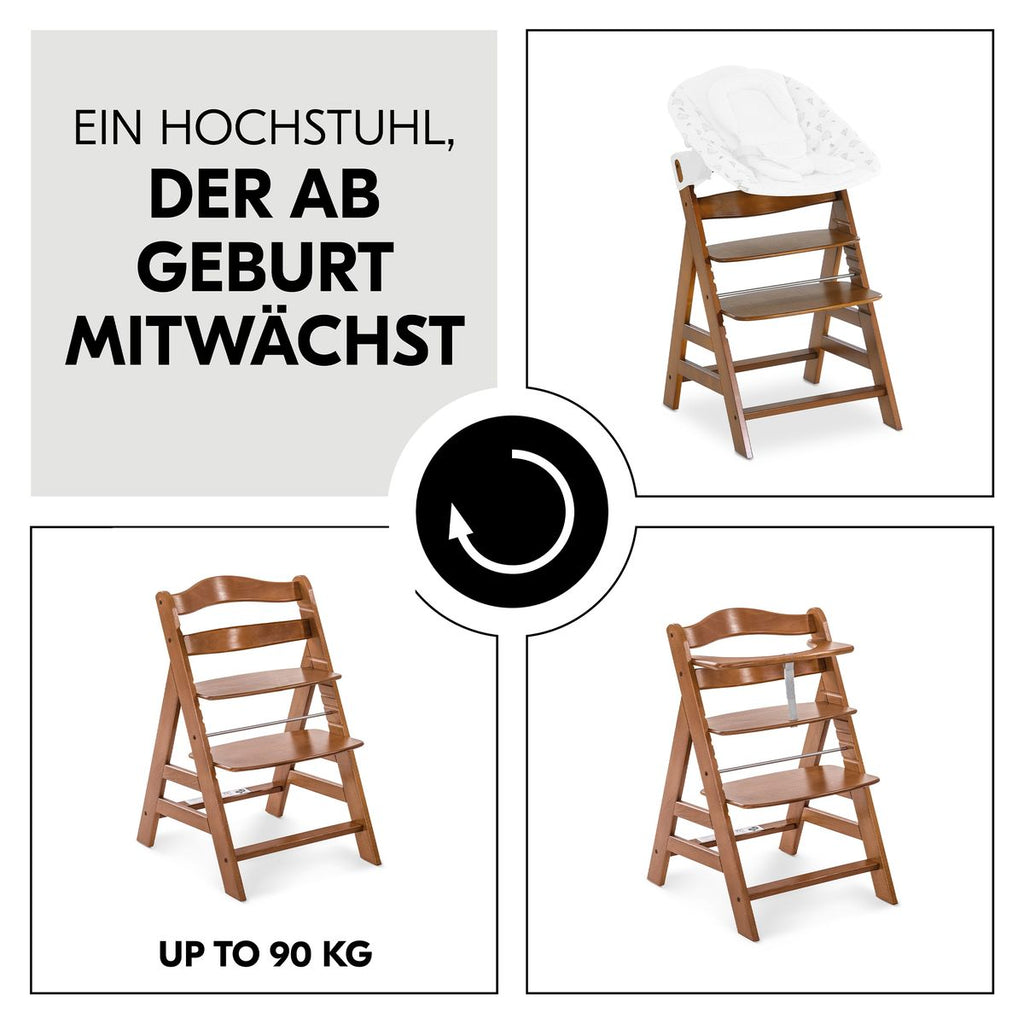 Nærbilde av justeringsmekanisme på Barnestol Alpha Plus