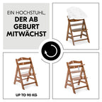 Nærbilde av justeringsmekanisme på Barnestol Alpha Plus