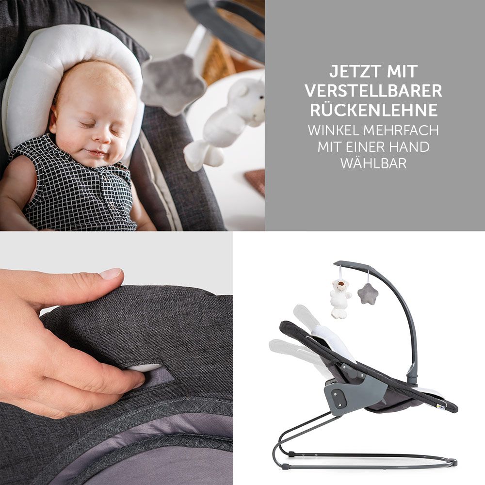 Montert Barnestol Alpha Plus Deluxe med nyfødtinnlegg