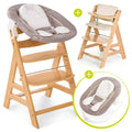 Barnestol Alpha Plus Natur 4-delt front