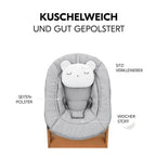 Barnestol Alpha+ inkl. Newborn-sett Pre med avtagbar 5-punktssele