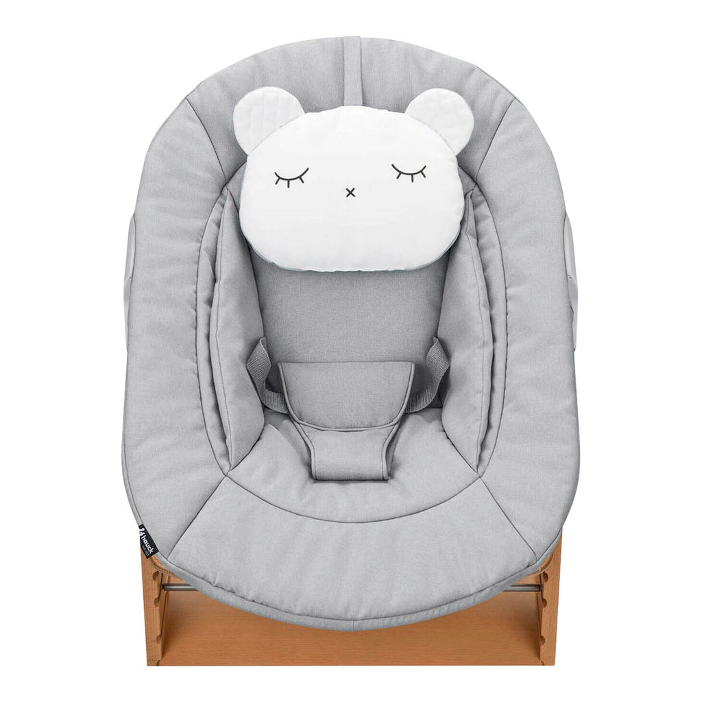 Barnestol Alpha+ inkl. Newborn-sett Pre bakside