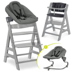 Barnestol Alpha Plus sett 4 deler med babyvippe foran