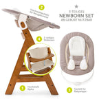 Barnestol Alpha Plus Walnut 4-delt bakside