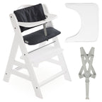 Barnestol Alpha Plus White forfra