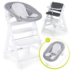 Montert Barnestol Alpha Plus White med sittepute