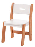 Barnestol Architekt Mini sitthøyde 30 cm MDF/esk forfra
