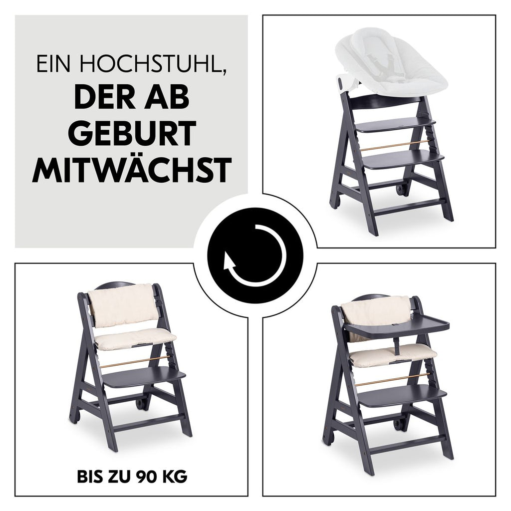 Detalj av 5-punkts sikkerhetssele på Barnestol Beta Plus