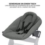 Barnestol Beta Plus Dark Grey nyfødtsett Premium 5 deler - Hauck