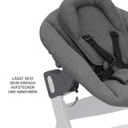 Barnestol Beta Plus Dark Grey nyfødtsett Premium 5 deler - Hauck