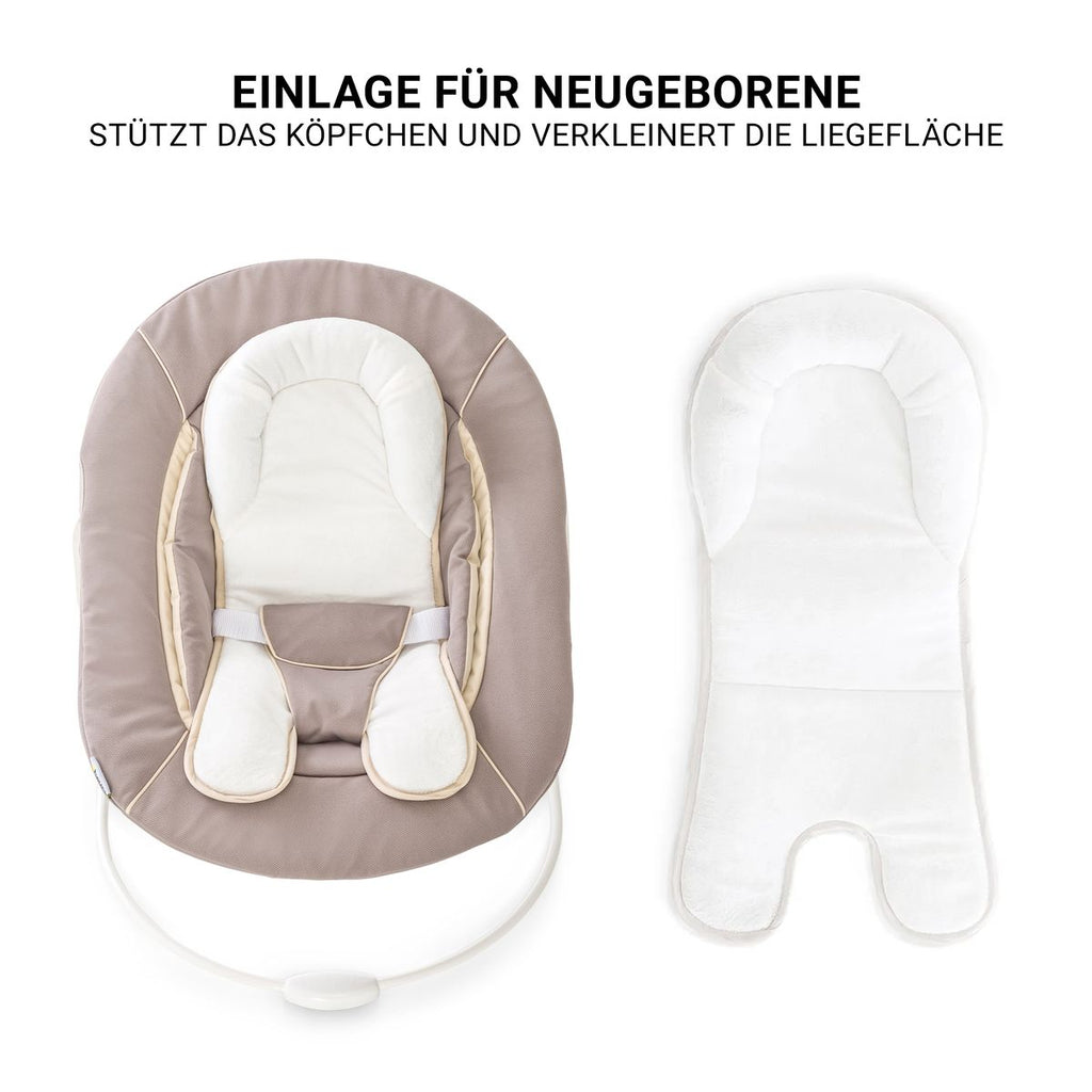 Barnestol Beta Plus Dark Grey nyfødtsett sittepute