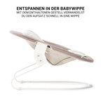 Barnestol 5-delt sett Beta Plus Natural med vippestol, beige - Hauck